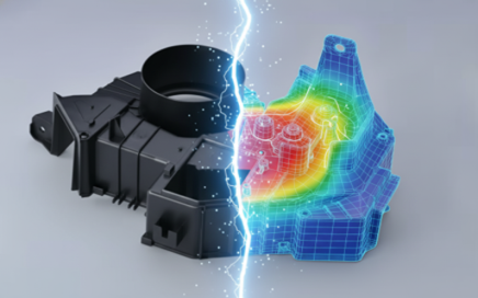 Advanced Mold Flow Simulation Visualization
